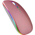 Pikkukuva 1 / 4: Langaton Bluetooth-hiiri, ladattava LED Dual Modes Silent Slim