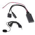 Miniatyrbillede 7 af 8: Bil Bluetooth AUX-IN Kabeladapter med Mikrofon Håndfri Opkald Passer til Ford Focus 6000CD 0.1