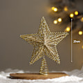 Miniatyrbilde 1 av 5: Julestjerne for juletrepynt -KK1- style 1