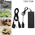 Miniatyrbillede 4 af 5: 230V til 12V billader strømforsyning 180W 15A likeretter spændingstransformator DE