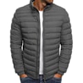 Miniatyrbilde 1 av 8: Herr Packable Lett Dunjakke Vinterfrakk Yttertøy W Grey-KK1- Grey XL