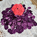 Miniatyrbilde 3 av 4: Rose Silkeblader 200 Stykker Til Bryllup, Jul, Bursdag