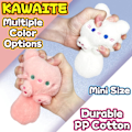 Miniatyrbillede 3 af 7: Hvide Kat Udstoppede Dyr, Kawaii Kat Plushies til Piger og Drenge, Bløde Katte Mini Plushie Legetøjs Nøgleringe, Sjove Knusbare Plushie Legetøj til Børn, Udstoppet Dyr