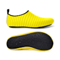 Miniatyrbilde 2 av 2: (Størrelse: 44/45) Badesko kvinner menn strandsko surf aqua sko Yellow-KK1- Yellow 44/45