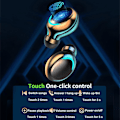 Pikkukuva 3 / 5: Langattomat nappikuulokkeet Bluetooth 5.3 In Ear -kuulokkeet 40 tunnin toistoaika LED-virranäyttö Latauskotelo