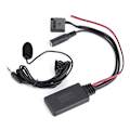 Miniatyrbillede 2 af 8: Bil Bluetooth AUX-IN Kabeladapter med Mikrofon Håndfri Opkald Passer til Ford Focus 6000CD 0.1