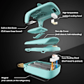 Miniatyrbillede 3 af 3: Mini Forsegler, 2 i 1 Mini Poseforsegler Poseforsegler med Skærer, Varme-XM2-