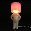 Miniatyrbild 1 av 10: Kreativ Liten Nattlampa LED Blyg Pojklampa ROSA EU-STICK EU Rosa Pink EU Plug-EU Plug