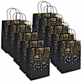 Miniatyrbillede 1 af 4: 12 stk. Kraftpose, 15 x 8 x 21 cm Papirgavepose, Kraftpapirpose-XM2-