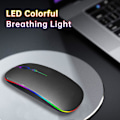 Pikkukuva 2 / 4: Langaton Bluetooth-hiiri, ladattava LED Dual Modes langaton