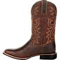 Miniatyrbild 1 av 5: Herr- och Damsport Bred Fyrkantig Tå Western Cowboy Boots brun brown-KK2- brown EU 42