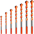 Miniatyrbilde 1 av 4: 7 stk Karbid Steinborr Multi-material Drill Trekant