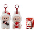 Miniatyrbilde 1 av 6: The Monsters Spennende Macaron Plysjdukker Figur Leker Blind BoxesAutentiske POPMART The Monsters Labubu Coca-Cola Plysj 1 Blind Box Figurleke