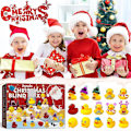 Miniatyrbild 2 av 5: Gummianka Advent 2023, Advent 2023 Barn, Advent Anka Bad Till 1215ducks9 hats