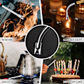 Miniatyrbilde 5 av 5: Elektrisk lighter, USB-oppladbar buelighter, lang rekkevidde lighter for grill, kjøkken, komfyr og camping (rød) Red