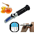 Miniatyrbillede 2 af 3: Refraktometer Honning biavler Vand Sukkerindhold Brix