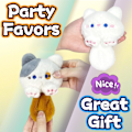 Miniatyrbillede 7 af 7: Hvide Kat Udstoppede Dyr, Kawaii Kat Plushies til Piger og Drenge, Bløde Katte Mini Plushie Legetøjs Nøgleringe, Sjove Knusbare Plushie Legetøj til Børn, Udstoppet Dyr