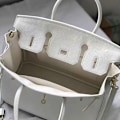 Miniatyrbillede 3 af 5: Platina Roserød Dame Crossbody Taske Perfekt Mors Dags Gave 30x16x23cm Rose red/30