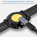 Miniatyrbillede 3 af 4: Opladningsadapter til ur (2 stk.), USB C Type-C hun til han, opladningsadapter kompatibel med Garmin Fenix7/7S/7X/6/6X/6S osv.