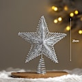 Miniatyrbillede 1 af 5: Julestjerne til juletræsdekorationer - KK1- style 2