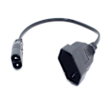 Pikkukuva 1 / 5: C8 Uros - Eurooppa Schuko CEE7/16 Naarasvirtajohto PDU UPS:lle 35cm -wf