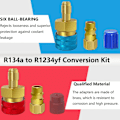 Miniatyrbillede 5 af 5: R1234YF Lynkobling, R1234yf til R134a Adapter, 1234yf til 134a Ad-KK3-