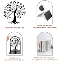 Pikkukuva 2 / 5: Kirjanpidikkeet, Mini kirjanpidin, Metal Tree Of Life kirjanjakaja, toimiston sisustukseen, lapsille, kouluihin, design, cd, kirjakauppa, kirjahylly, musta 1 pari