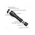 Pikkukuva 3 / 4: Led UV 365nm taskulamppu 10W T6 led + Zoom Musta