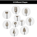 Miniatyrbillede 4 af 4: Diamantbor, 20 stk. Diamant Rotary Bor (Diamantbor/Hoved/Spids)