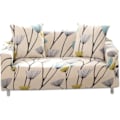 Miniatyrbild 1 av 4: Stretch sofföverdrag Elastiskt sofföverdrag Jacquard 2-sits soffa