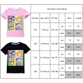 Miniatyrbild 3 av 3: Barn Pojkar Flickor Lankybox Tryck T-shirts Kortärmad Vardaglig Toppar rosa