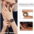 Pikkukuva 4 / 5: Apple Watch -nahkarannekkeet, Aito nahka vaihtohihna Apple Watch -sarjoille 9 8 7 6 5 4 3 2 1 & iWatch SE, Ultra (38 mm 40 mm 41 mm, Ruskea) 1128
