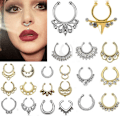 Miniatyrbillede 3 af 5: Berlocker Fake Septum Clicker Krystal Næsering-KK1- Silver