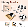 Miniatyrbild 8 av 11: Träleksak med dolda block Flera spel DIY Montera sticksågar Leksaker för pojkar Flickor One Set