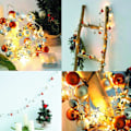 Miniatyrbillede 4 af 4: Julelys Juledekoration Lys LED Lyskæde
