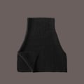 Miniatyrbillede 1 af 9: Strikket halstørklæde turtleneck SORT 2 2 sort-KK1- black 2-2