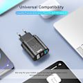 Miniatyrbillede 3 af 11: 65W GaN hurtigladeradapter hvid