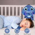 Miniatyrbilde 6 av 8: Beroligende Stitch-plysj, Stitch for angstlindring, rytmisk pustebevegelse for sovende barn og voksne -KK1- Light grey koala