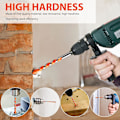 Miniatyrbilde 3 av 4: 7 stk Karbid Steinborr Multi-material Drill Trekant