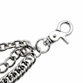 Miniatyrbillede 4 af 5: Buksekæde Triple Kæder Metal Wallet Kæde til Mænd Kvinder