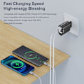 Miniatyrbillede 11 af 11: 65W GaN hurtigladeradapter hvid