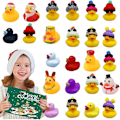 Miniatyrbild 5 av 5: Gummianka Advent 2023, Advent 2023 Barn, Advent Anka Bad Till 03-24 ducks