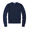 Miniatyrbilde 1 av 2: PoloRalphLauren Herre T-skjorte Casual Langærmet Rundhals Topp T-skjorter Royal Blå 384