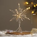 Miniatyrbillede 1 af 5: Julestjerne til juletræsdekorationer - KK1 - style 7