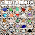 Miniatyrbillede 3 af 5: 24 Dages Julekalender med Ædelstene og Krystaller til Healing - Julegave Advent Blind Box