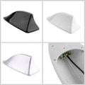 Miniatyrbillede 8 af 10: Hajfinne Bilantenne Radiosignalmodtager HVID white