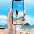 Miniatyrbilde 4 av 5: Minnebrikke for iPhone 128GB 4-i-1 USB C Format Minnekort Foto Minne Ekstern Lagring Minnekort for iPhone iPad Android Datamaskin