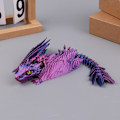 Miniatyrbilde 8 av 8: Fjærlett Wyvern Drage 3D-printet Drage Gratis Drage Dr