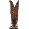 Miniatyrbild 2 av 5: Herr- och Damsport Bred Fyrkantig Tå Western Cowboy Boots brun brown-KK2- brown EU 46