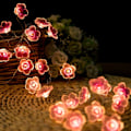 Miniatyrbild 3 av 3: Blomsterljusslinga, 3 m 30 LED Rosa Körsbärsblommor Ljusslinga-XM2-